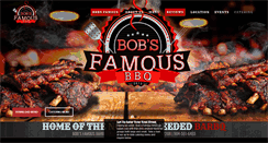 Desktop Screenshot of bobsfamousbbq.com